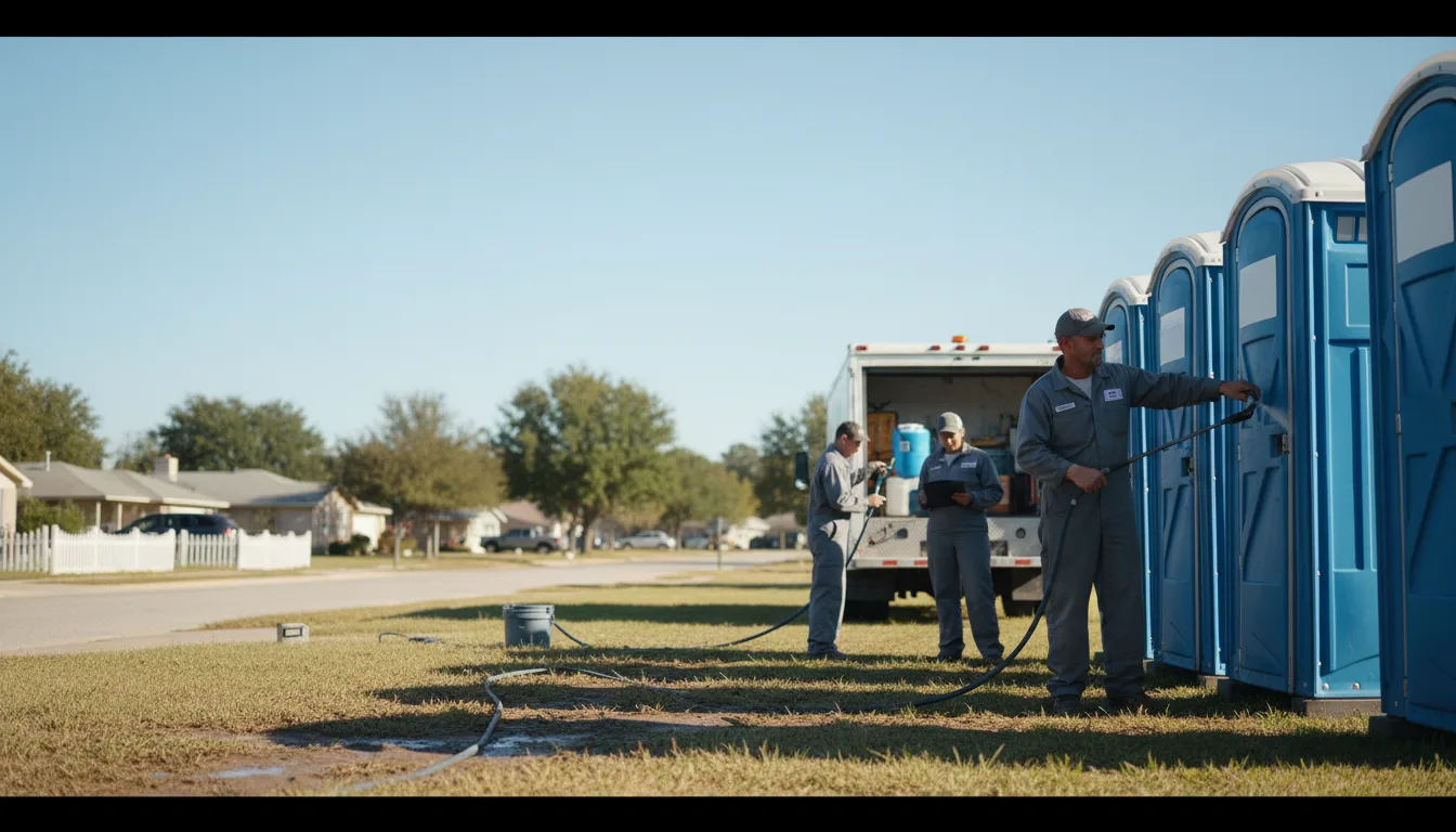 Long-Term Portable Toilet Rental in Highland Home, AL near me